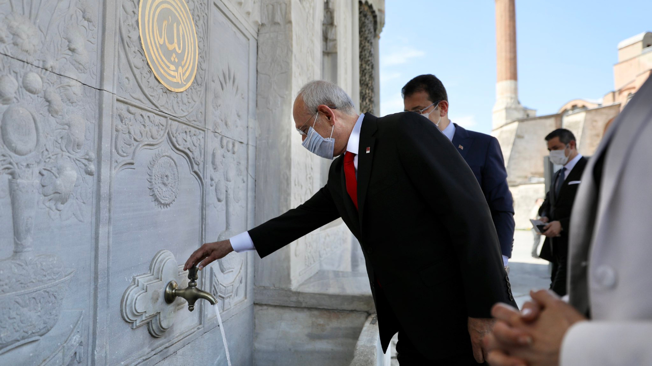 İmamoğlu'nun 'dev' projesine yakından inceleme! Restorasyonu Vakıflar Bölge Müdürlüğü yaptı ama olsun...