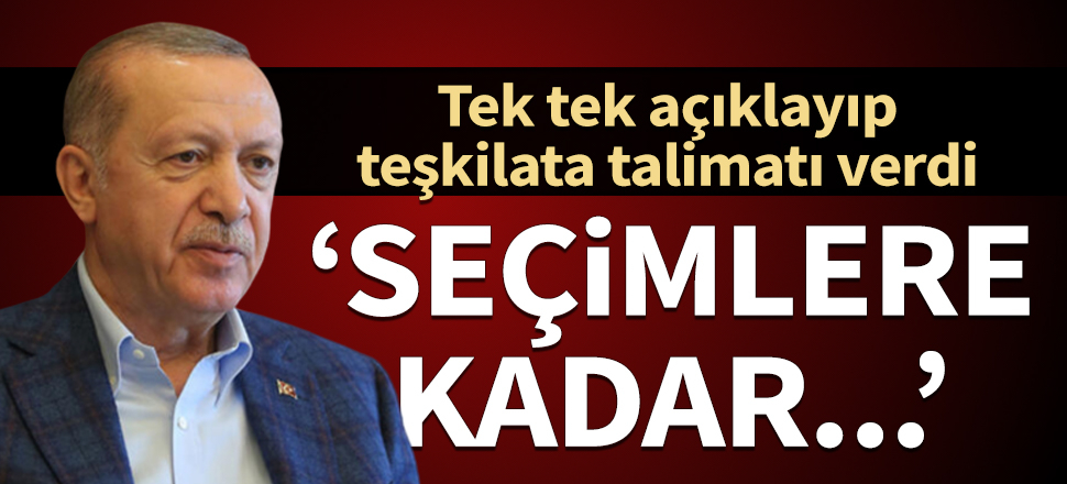 Cumhurbaşkanı Erdoğan, il teşkilatlarına seslendi: Yolumuza devam etmeliyiz