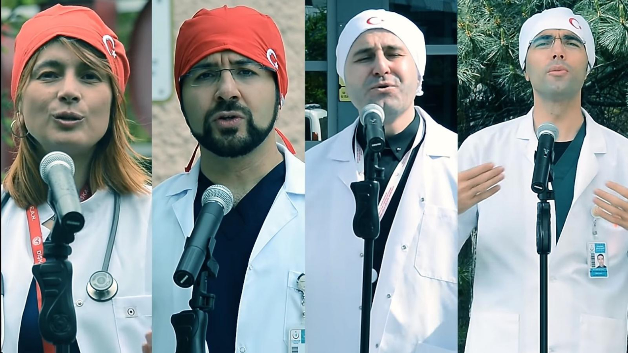Ankaralı sağlık çalışanları 'Sağlık için çaldı'