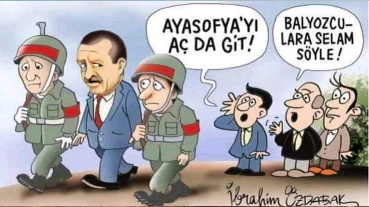 'NURCULAR'IN KALESİ YENİ ASYA'DA AŞAĞILIK KARİKATÜR!