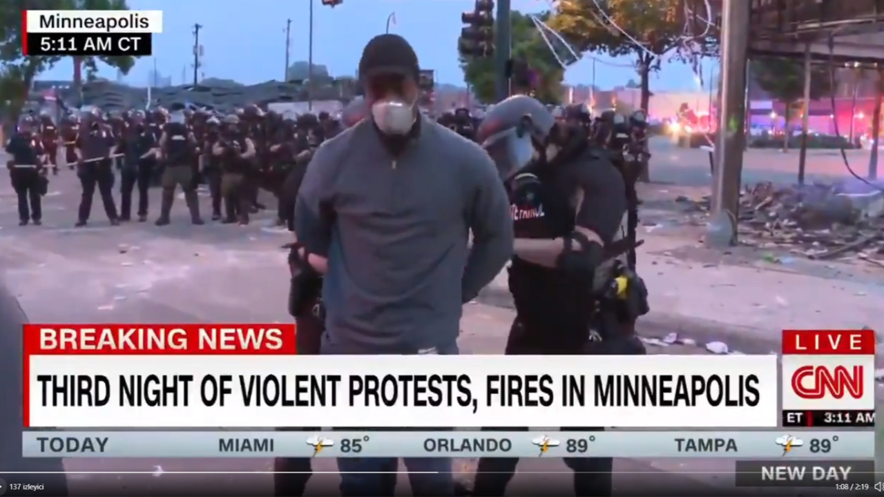 Son dakika! ABD'de CNN muhabirine gözaltı