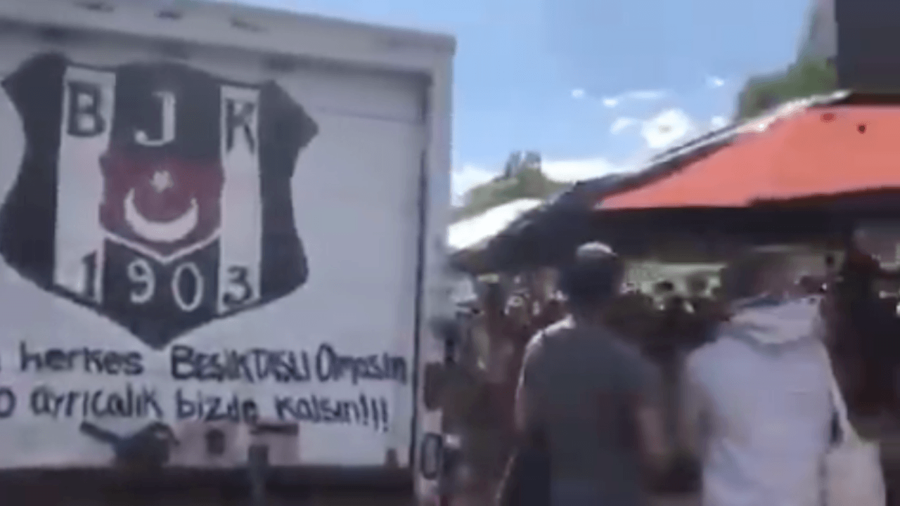 ABD'deki protestolara damga vuran 'Beşiktaş' mesajı
