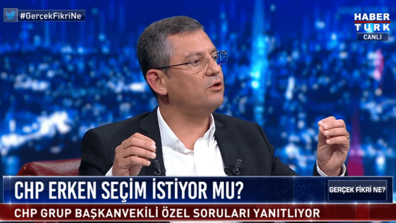 CHP'li Özgür Özel'den erken seçim açıklaması: Dünden razıyız bugünden hazırız