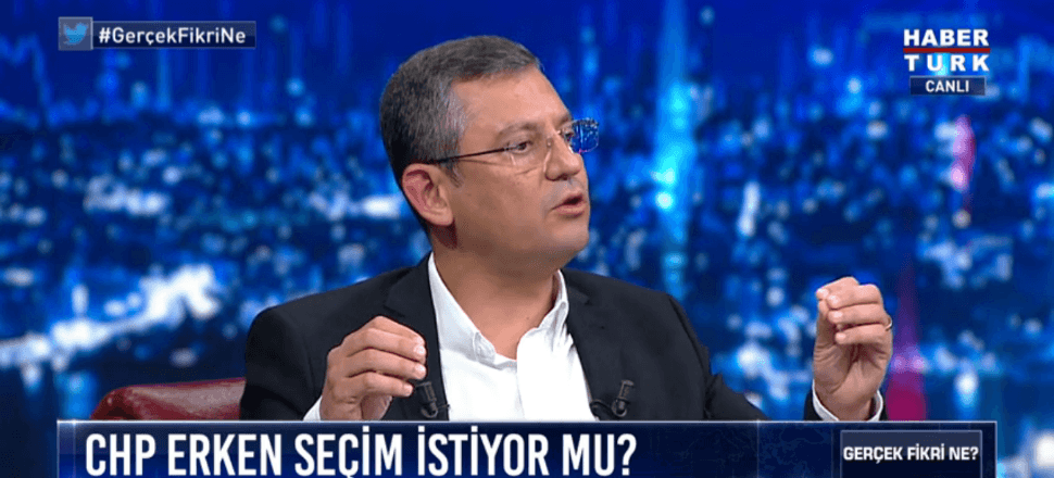 CHP'li Özgür Özel'den erken seçim açıklaması: Dünden razıyız bugünden hazırız