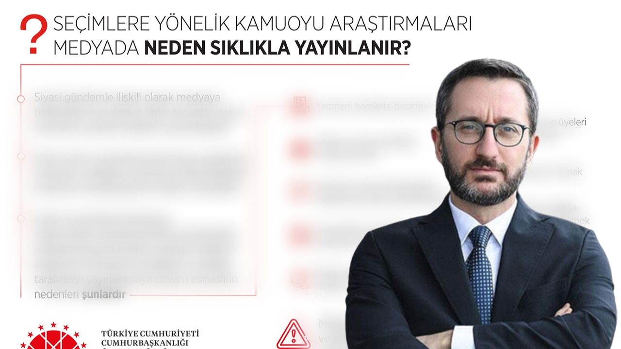 İletişim Başkanı Fahrettin Altun'dan 'sahte anket' uyarısı