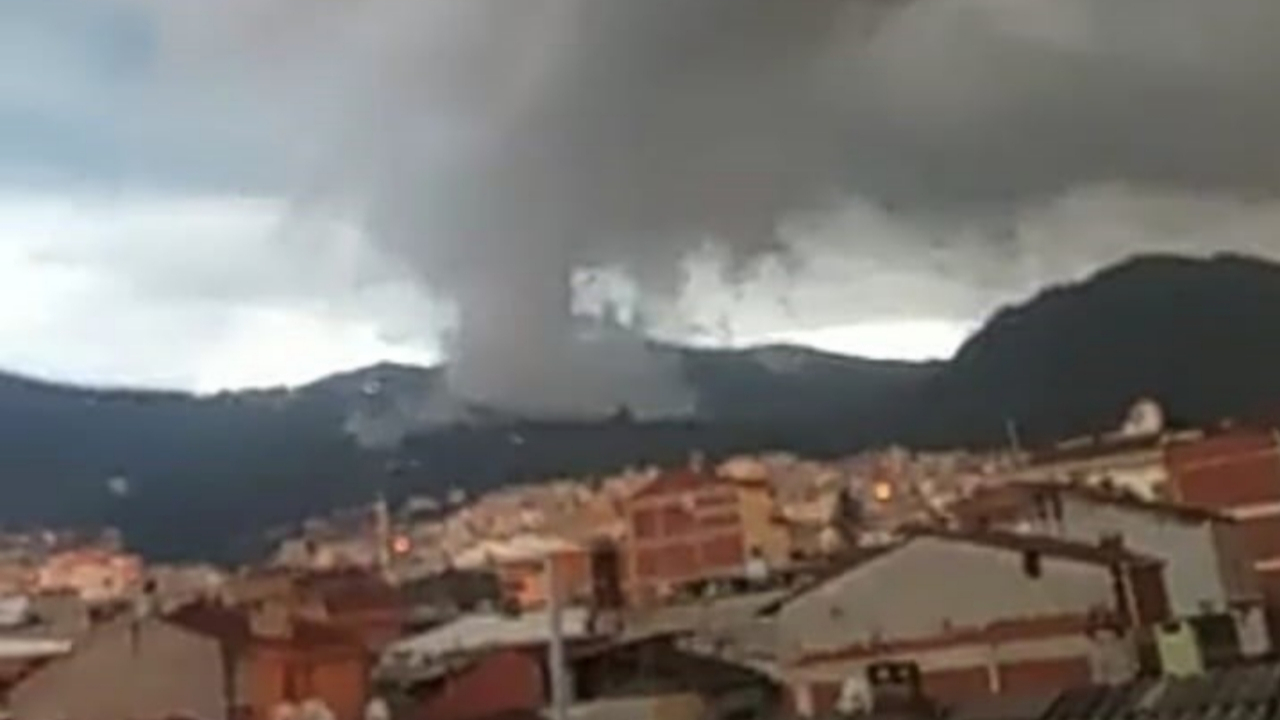 Bursa'da tedirgin eden görüntü