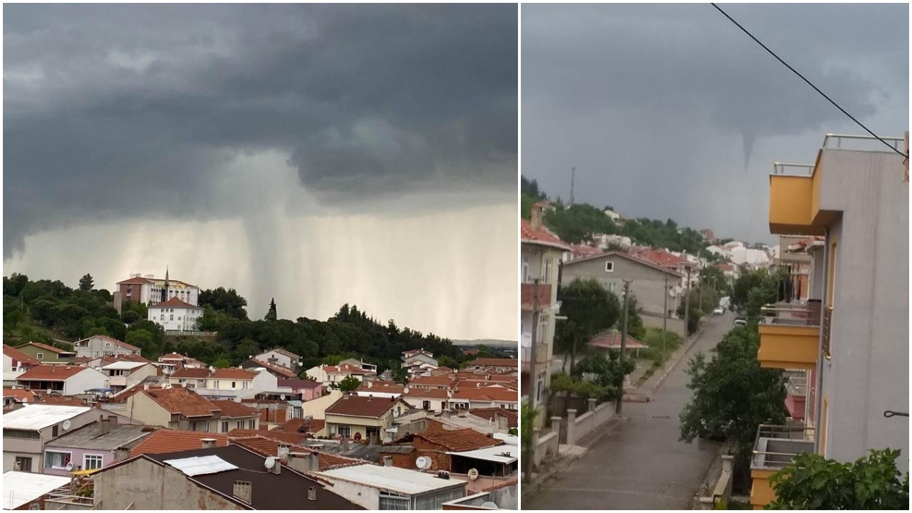 Çanakkale'de hortum endişesi