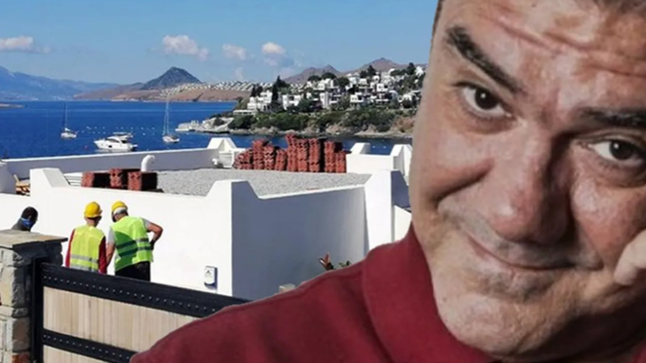 Son dakika... Yılmaz Özdil'in villasındaki kaçak eklentilerin yıkımı sürüyor