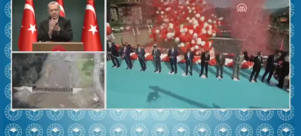 Son dakika... Yusufeli Barajı'nda tarihi gün! Cumhurbaşkanı Erdoğan: Bu eser ekonomimize 1.5 milyar TL katkı sağlayacak