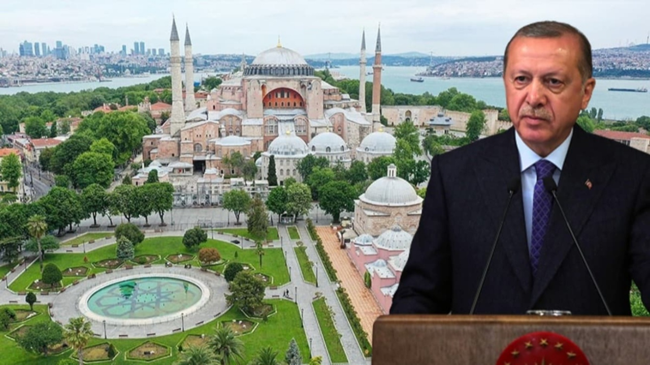 İşte Erdoğan'ın Ayasofya planı