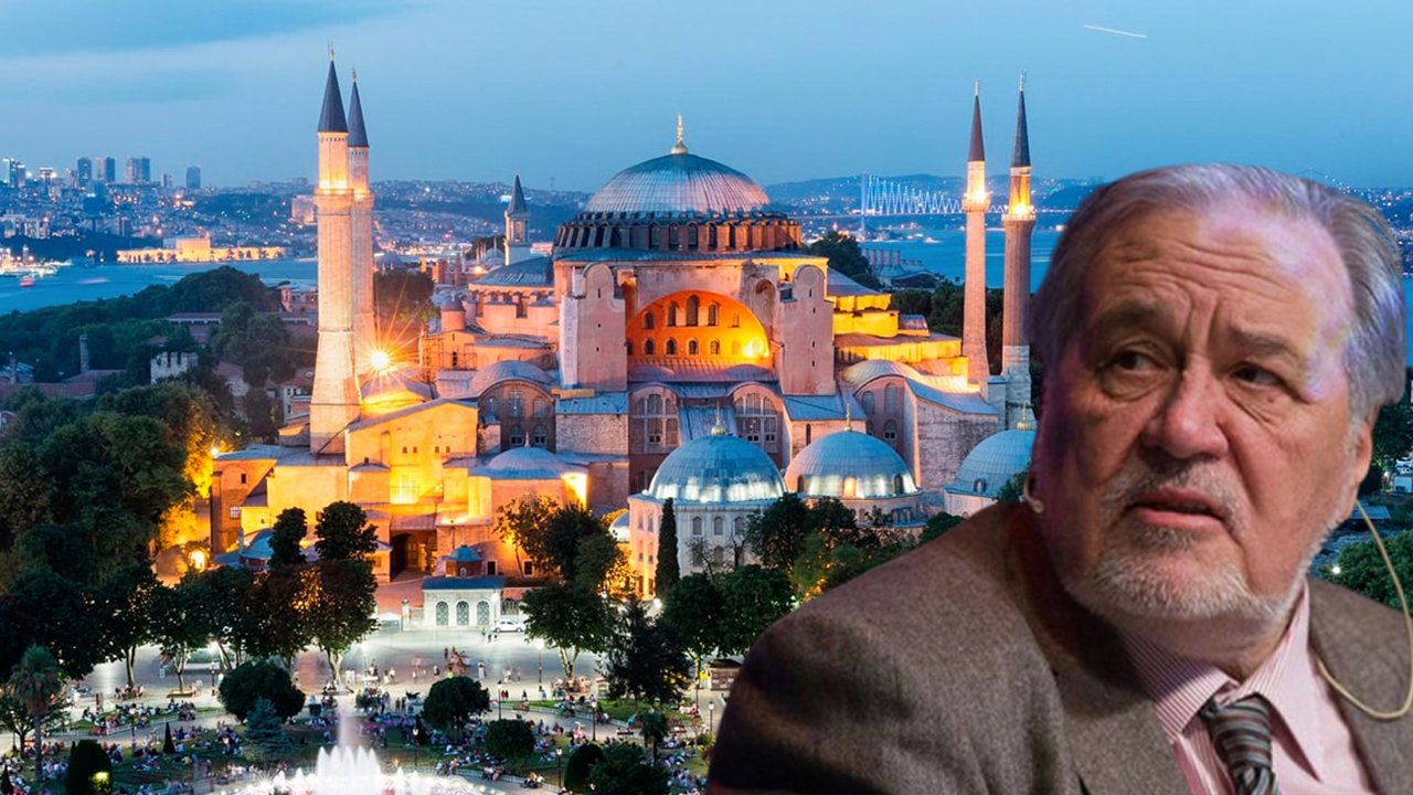 Ayasofya tartışmasına o da katıldı