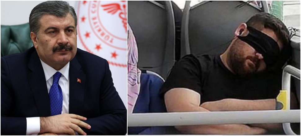 Koca'dan gözü maskeli adama telefon