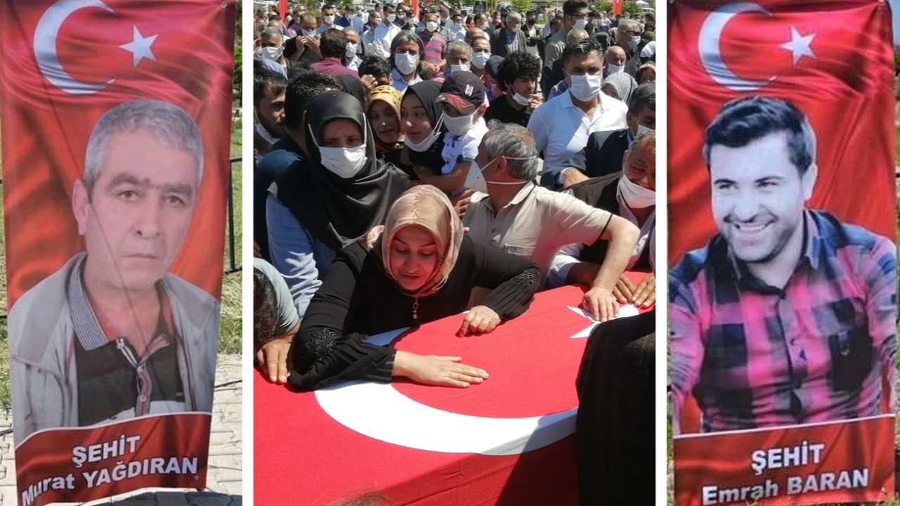 Son dakika... Hain saldırıda şehit düşen işçiler için düzenlenen törende gözyaşları sel oldu