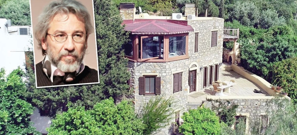 Dündar'ın kaçak villasında yıkım tamamlanıyor