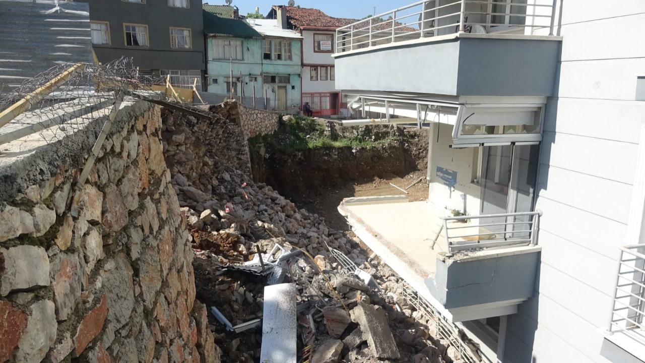 Apartman sakinlerinin korku dolu anları