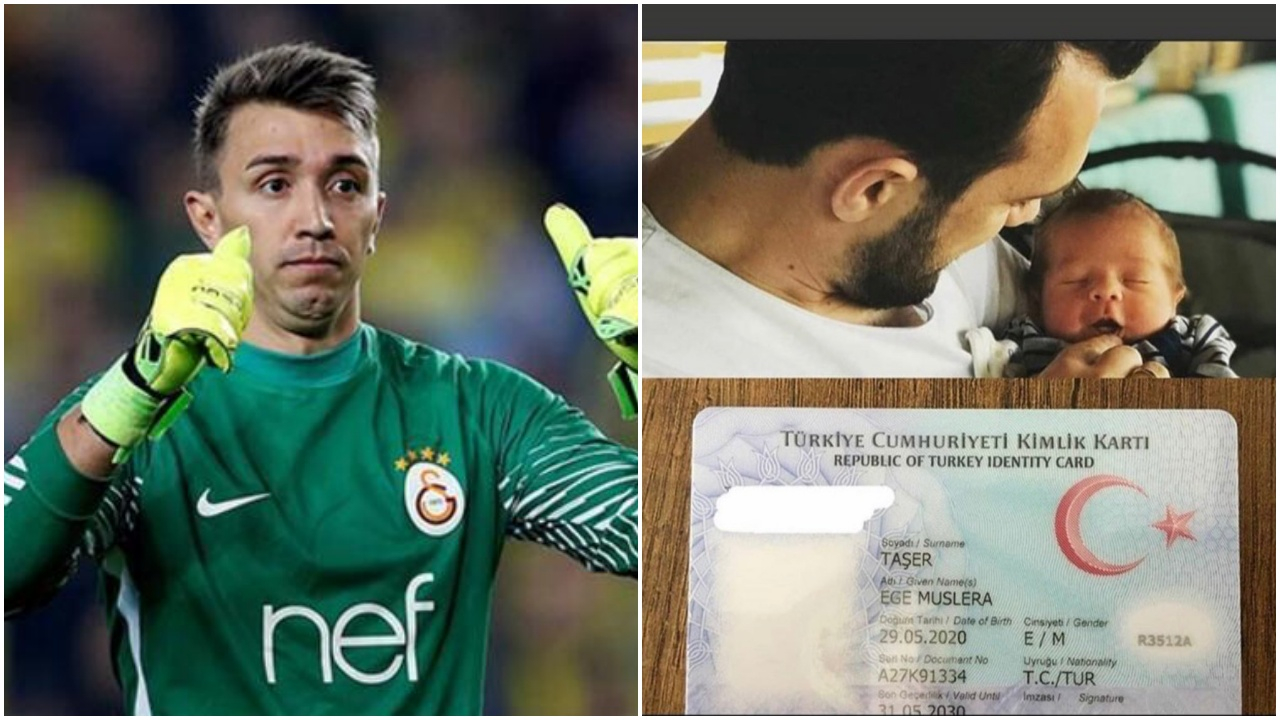 Yeni doğan oğluna Muslera adını verdi!