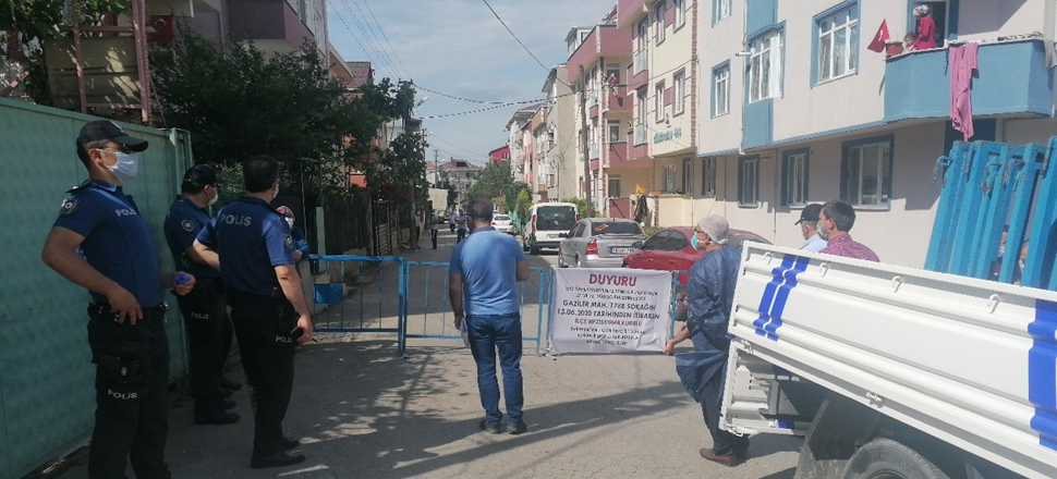 Gebze’de 20 kişi korona! Sokak karantinaya alındı