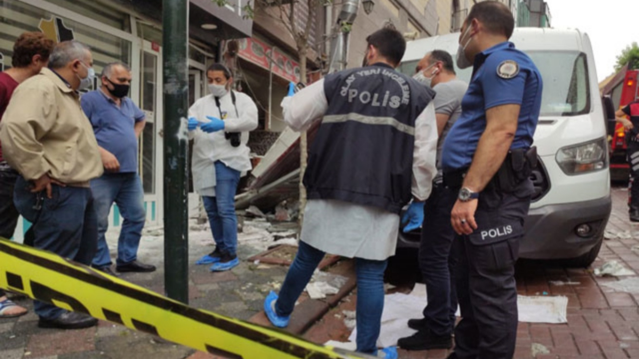 Zeytinburnu'nda lokantada patlama