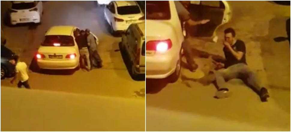 Kanlar içinde yere yığıldı