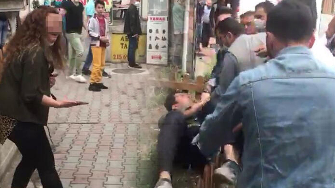 Son dakika... Eşi ve baldızıyla tartışan gence linç girişimi