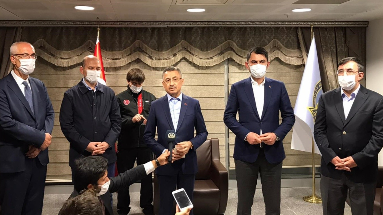 Fuat Oktay ve bakanlar Bingöl'de...