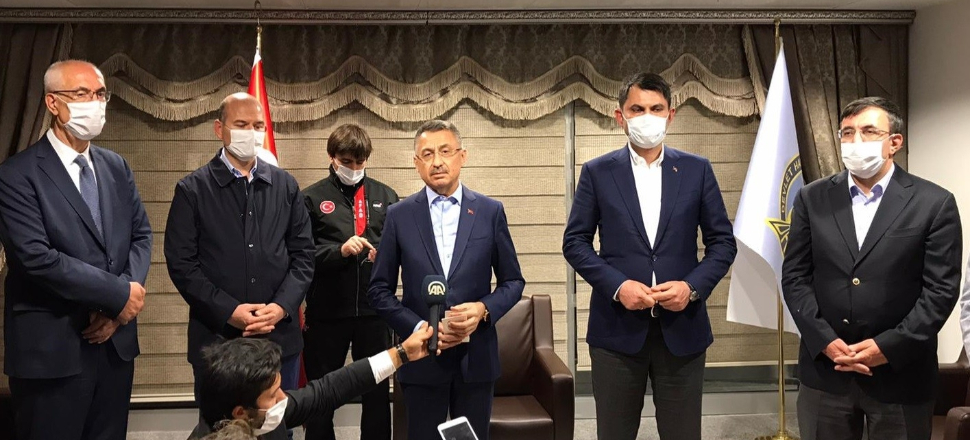 Fuat Oktay ve bakanlar Bingöl'de...