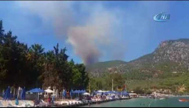 Muğla'da korkutan orman yangını! Köyler boşaltılıyor...
