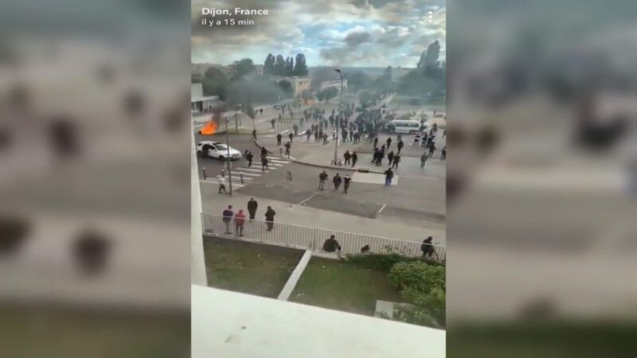 Çeçenler ayaklandı, Fransız askeri sokağa indi!