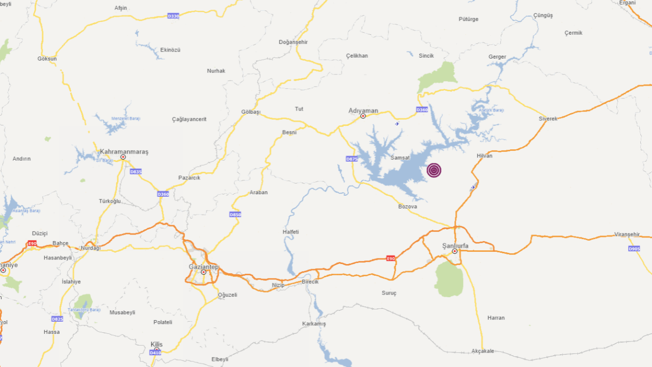 Şanlıurfa'da 4.1'lik deprem!