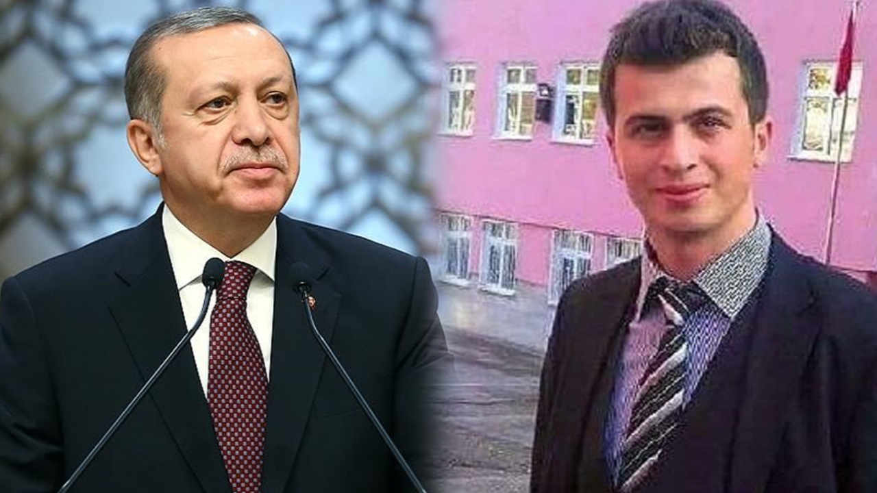 Cumhurbaşkanı Erdoğan şehit öğretmeni unutmadı