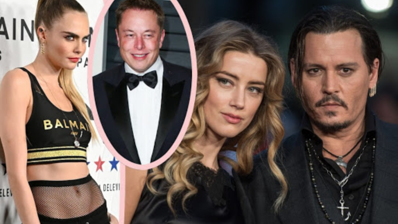 Dünyanın konuştuğu üçlü ilişki itirafı! Johnny Depp, Amber Heard ve Cara Delevigne...