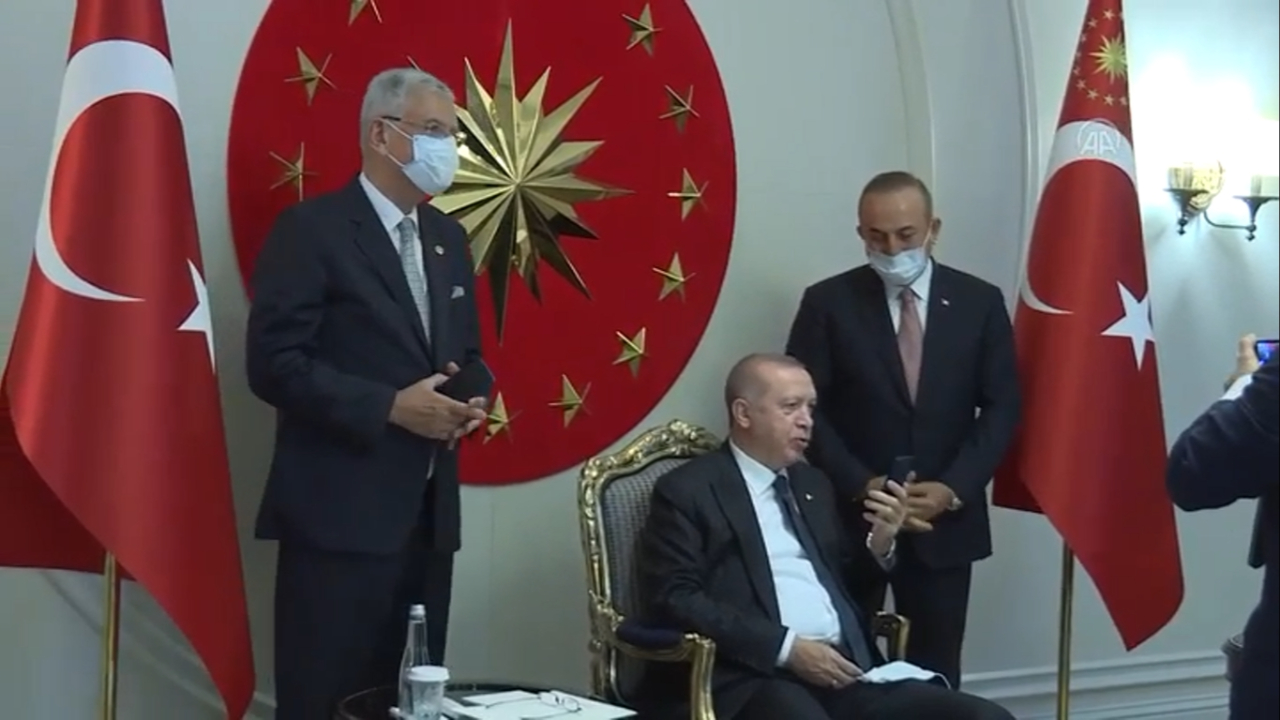 Erdoğan, BM'deki oylamayı böyle takip etti!