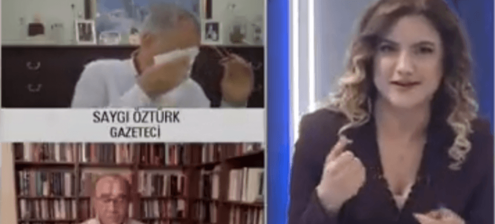Saygı Öztürk canlı yayında ağladı
