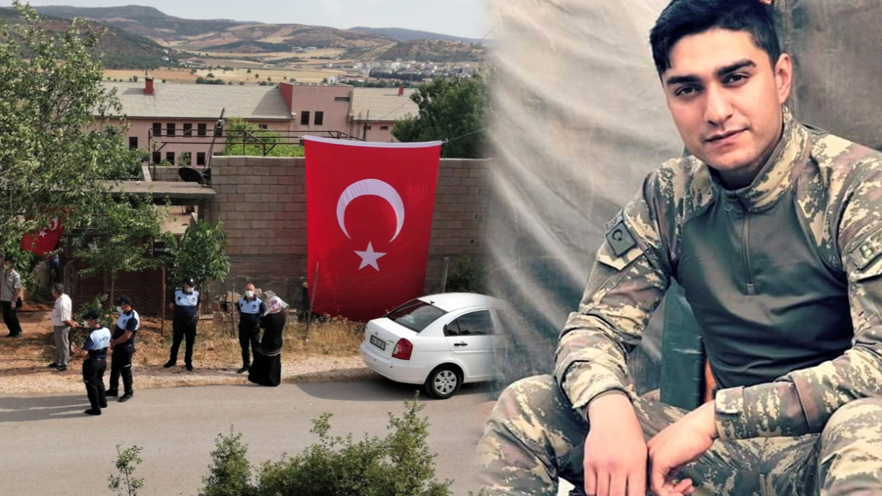 Piyade Uzman Onbaşı Ömer Kahya'nın baba ocağına ateş düştü