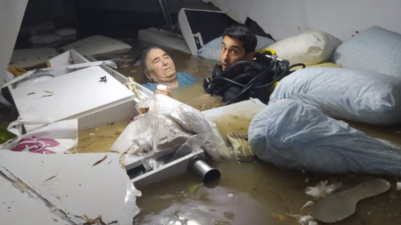Mağaza bodrumunda ölüm kalım savaşı
