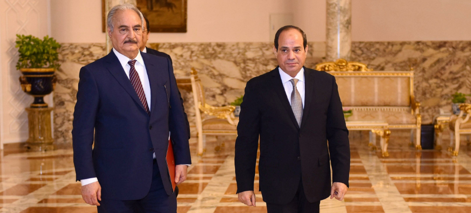 Libya'dan darbeci Sisi'ye rest
