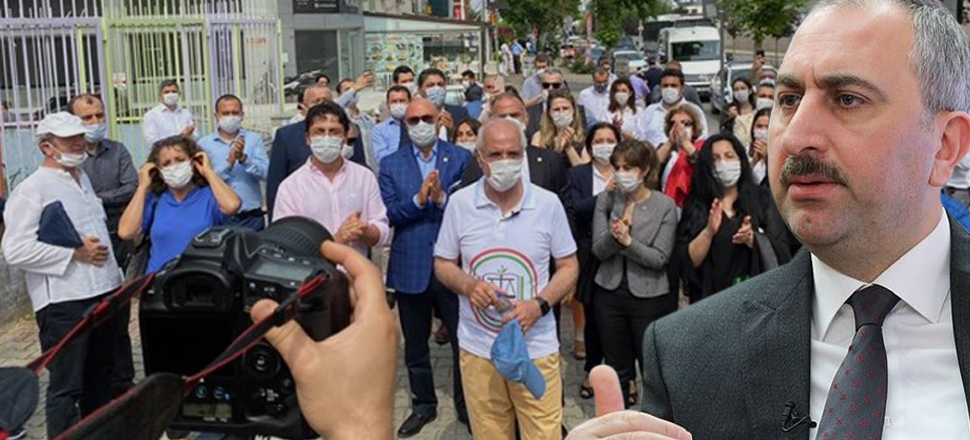 Baro başkanlarıyla polis arasında arbede! Gül'den açıklama