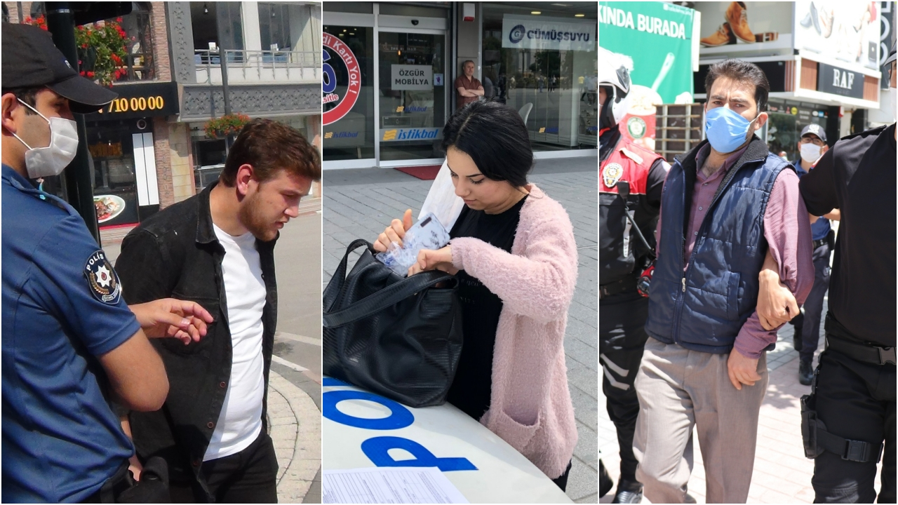Maske cezalı ilk günde Türkiye!