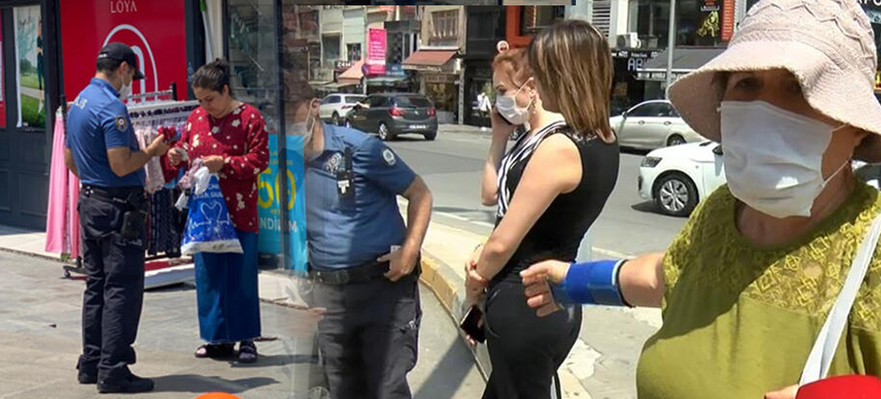 İstanbul'da maske takmayanlara ceza yağdı