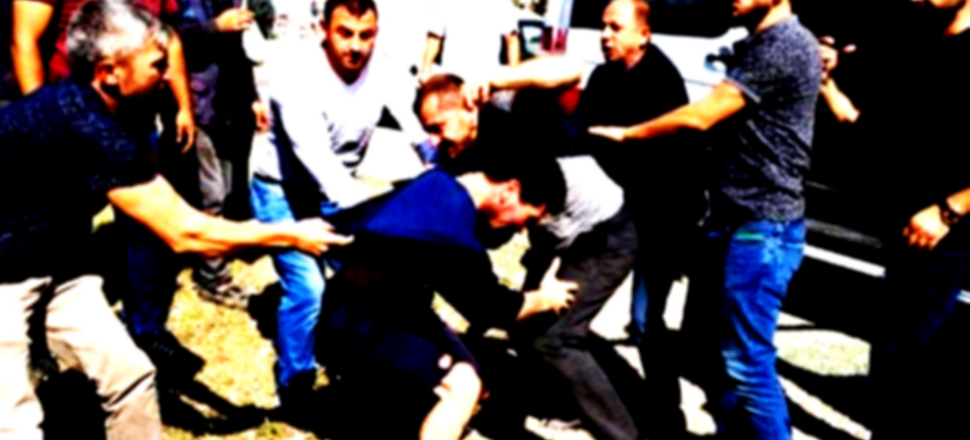 Kavga sırasında kalbine yenik düştü
