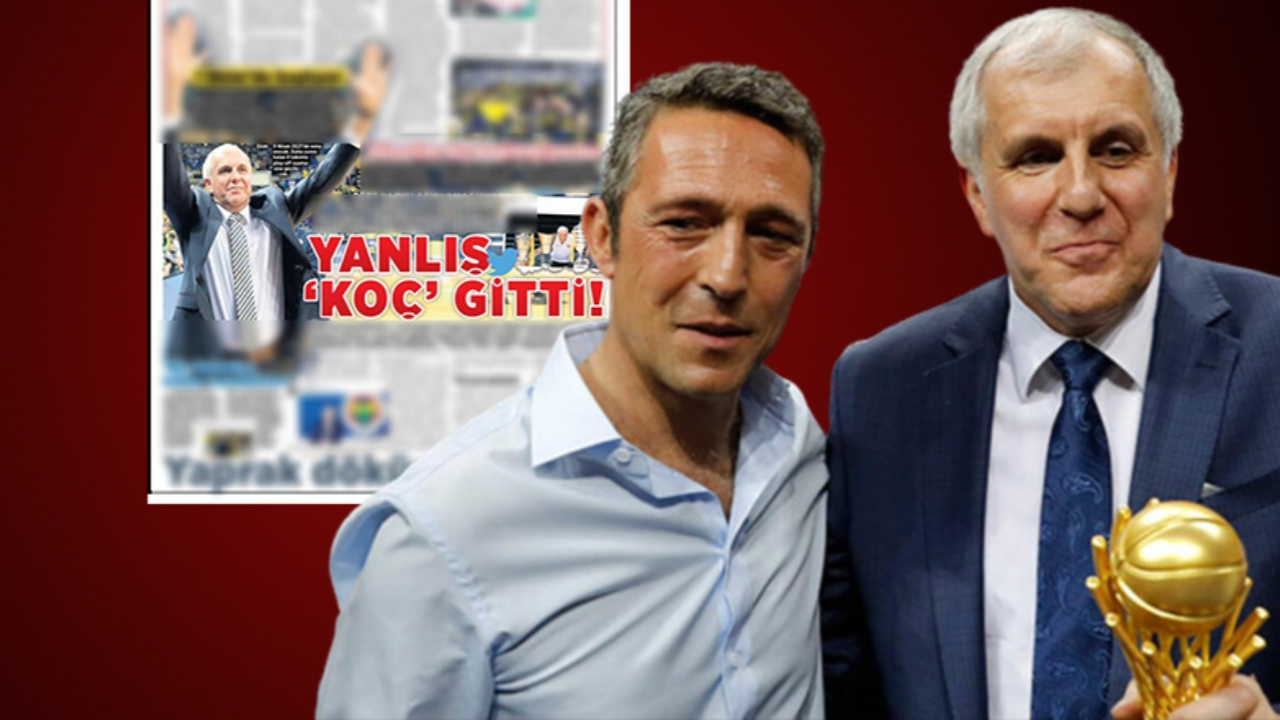 Demirören'in gazetesi Ali Koç'a manşetten daldı!