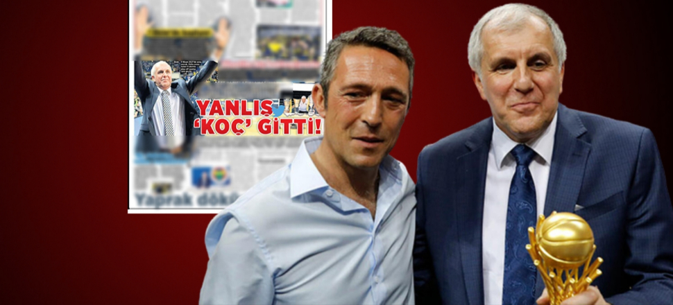 Demirören'in gazetesi Ali Koç'a manşetten daldı!