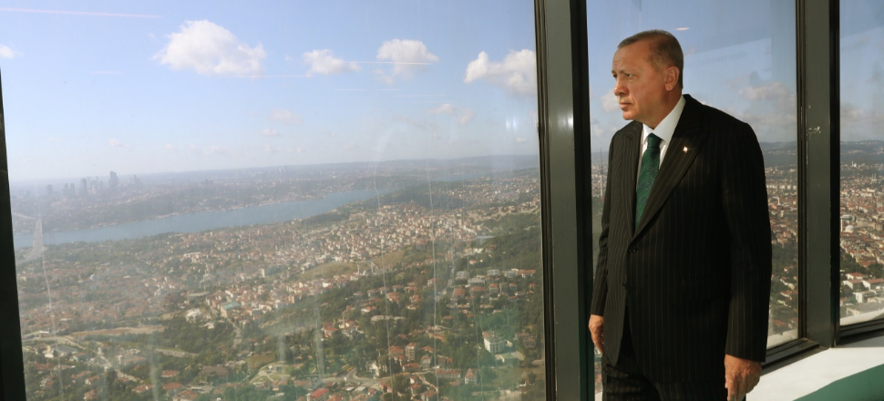 Cumhurbaşkanı Erdoğan Çamlıca Kulesi'ni inceledi