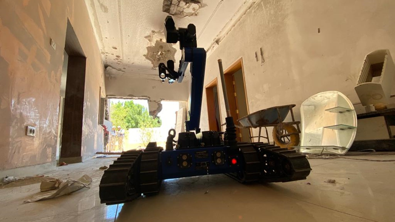 Libya'daki mayınları yerli robotlar temizliyor