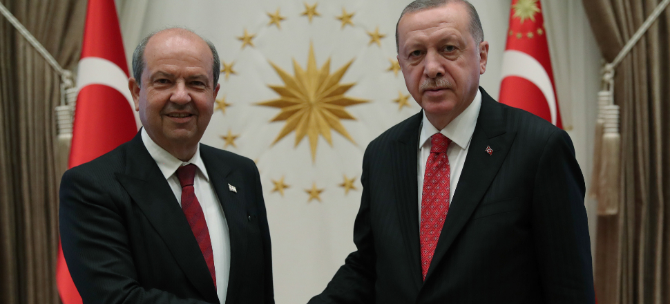 Erdoğan KKTC Başbakanı Tatar'la görüştü