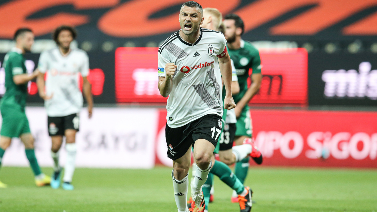 Beşiktaş Vodafone Park'ta 3'lük attı...