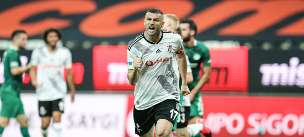 Beşiktaş Vodafone Park'ta 3'lük attı...