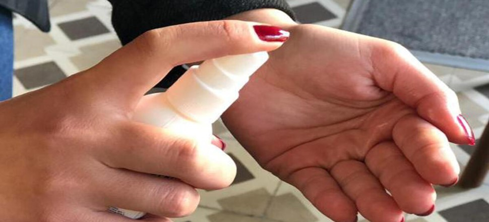 El dezenfektanı içtiler!