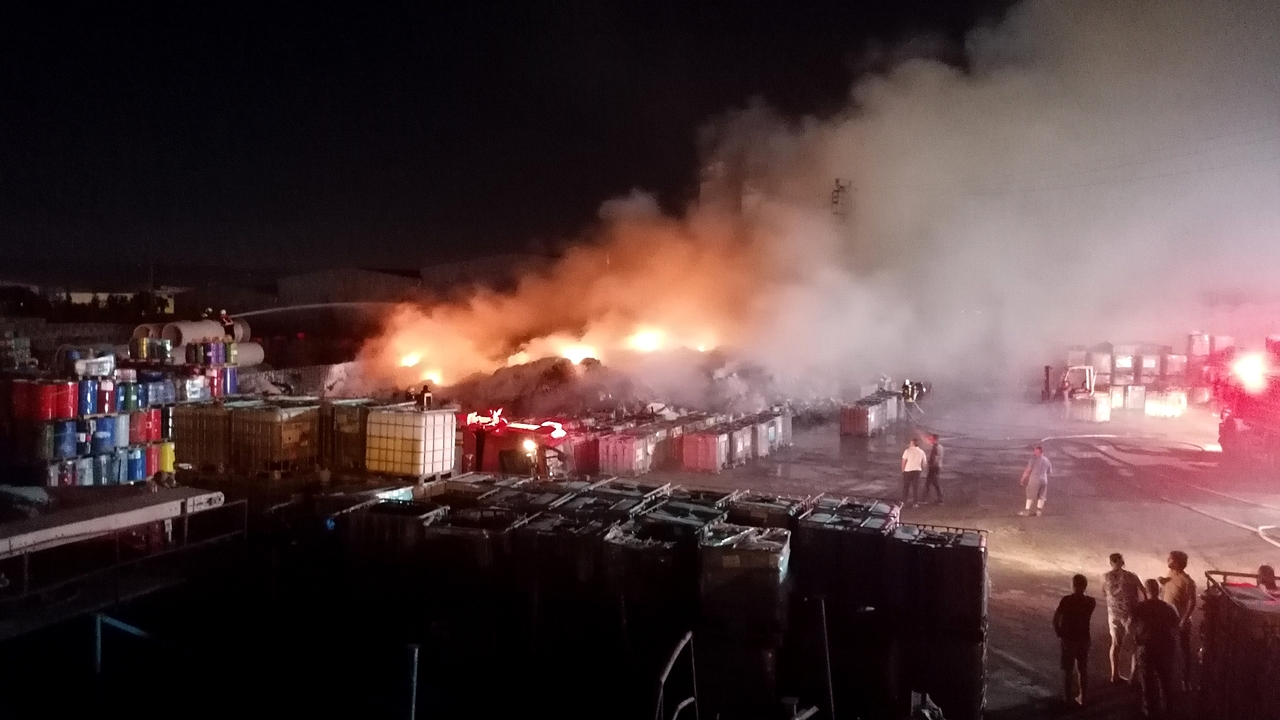 Bir fabrika yangını daha