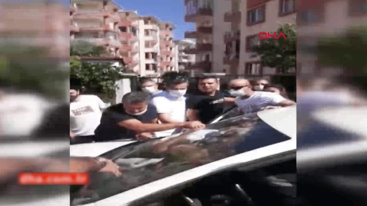 Herkes seferber oldu, son anda yetişti!